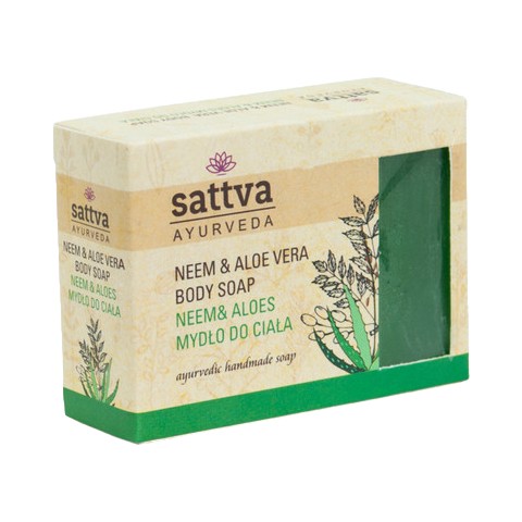 Soap Neem & Aloe Vera, Sattva Ayurveda, 125g