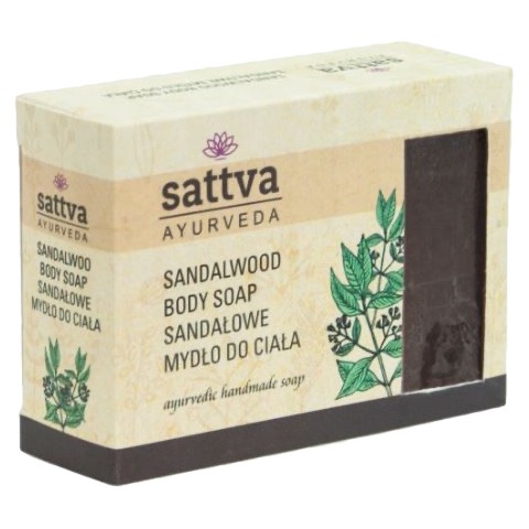 Ziepes ar sandalkoku SANDALWOOD, Sattva Ayurveda, 125 g