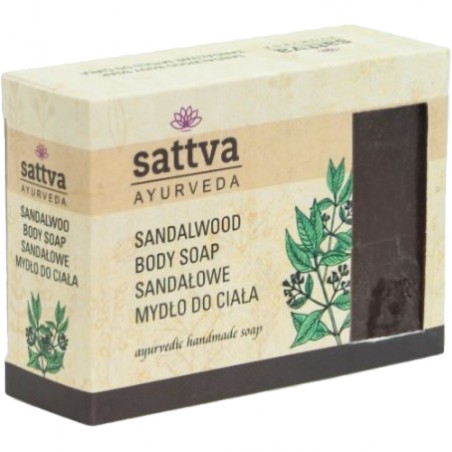 Мыло с сандалом Sandalwood, Sattva Ayurveda, 125г