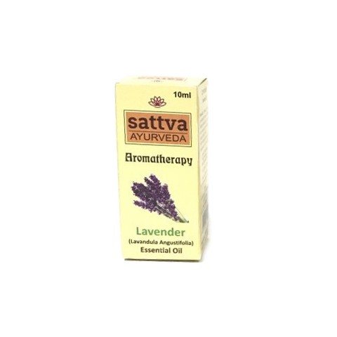 Lavandas ēteriskā eļļa Lavender, Sattva Ayurveda, 10ml