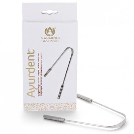 Stainless steel tongue scraper Maharishi Ayurveda