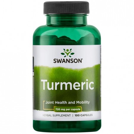 Food supplement Turmeric, Swanson, 720mg, 100 capsules