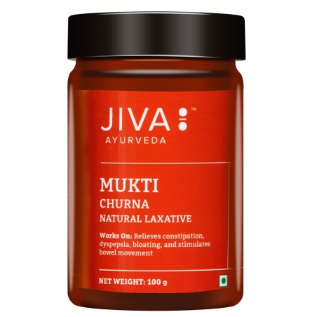 Zāļu pulveris Mukti Churna, Jiva Ayurveda, 100g