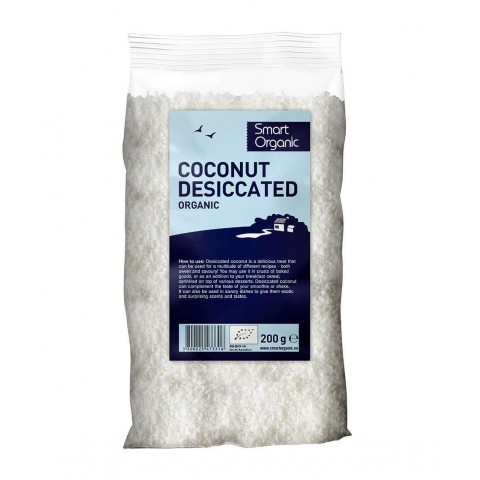 Kokosriekstu čipsi, žāvēti, Smart Organic, 200g