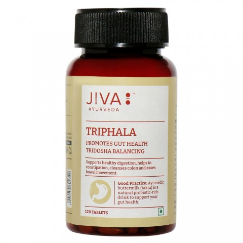 Пищевая добавка Трифала, Jiva Ayurveda, 120 таблеток