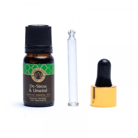 Essential oil blend De-Stress & Unwind, Song of India, 10ml