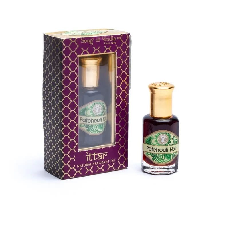 Eļļas smaržas Patchouli Noir Ayurveda, Song of India, 10ml