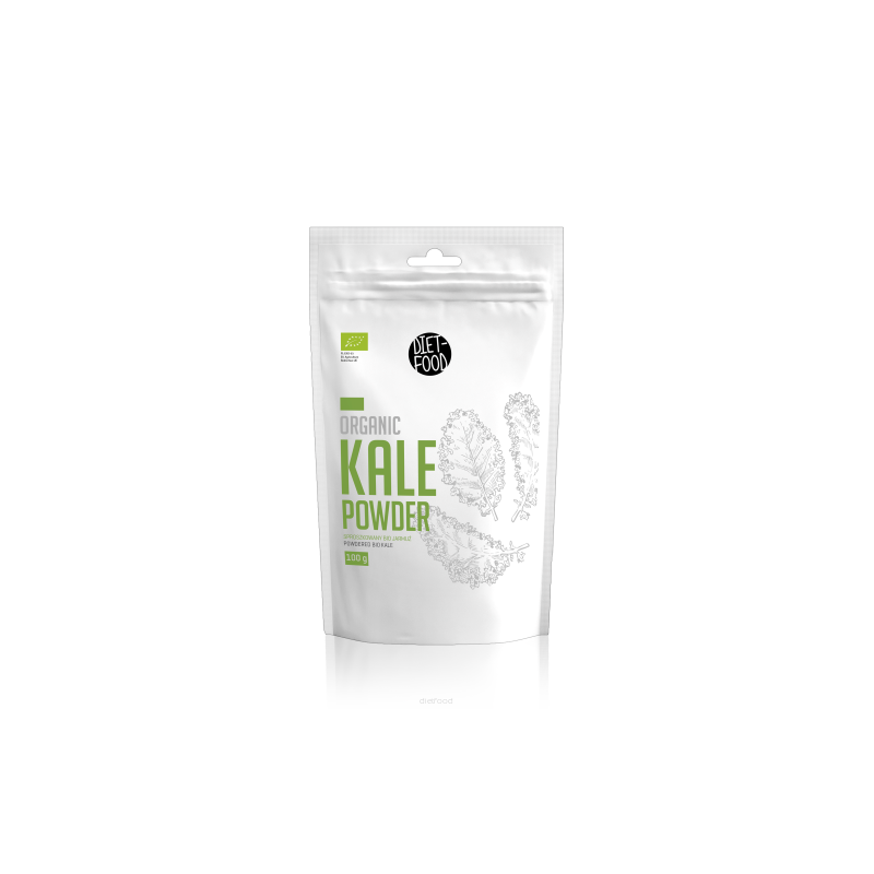 Kāpostu pulveris Kale, Diet Food, 100g Kāpostu pulveris Kale, Diet Food, 100g