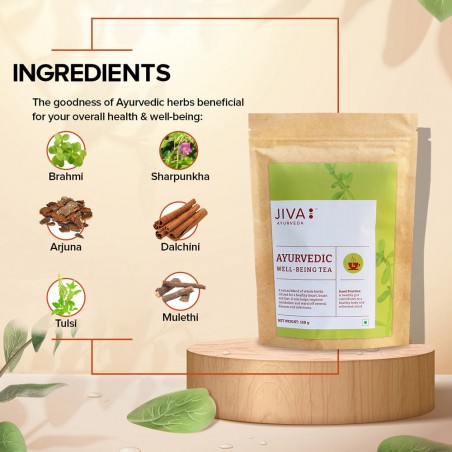 Ājurvēdas tēja Well-Being, Jiva Ayurveda, 150g