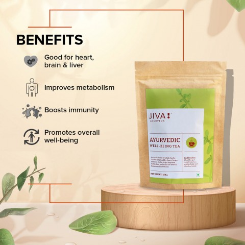 Ājurvēdas tēja Well-Being, Jiva Ayurveda, 150g