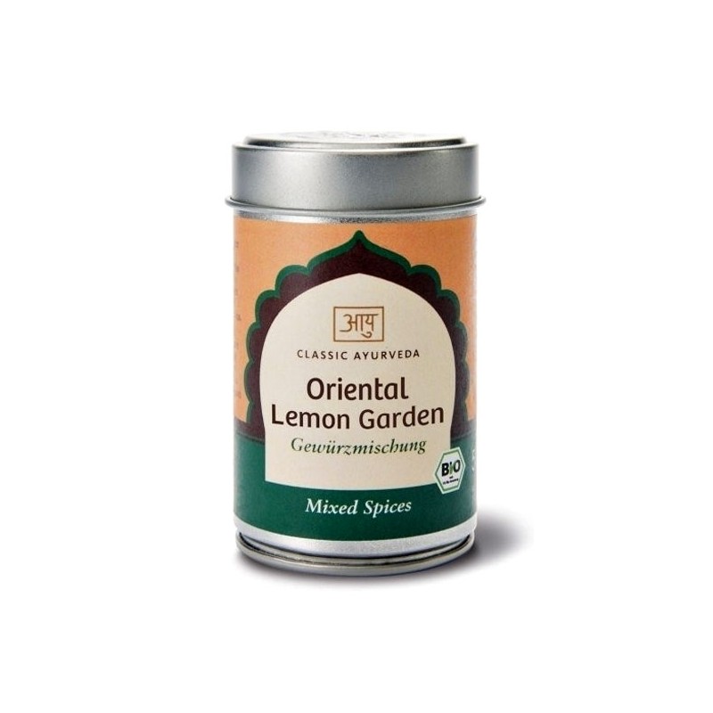 Garšvielu maisījums Oriental Lemon Garden, organisks, Classic Ayurveda, 50 g