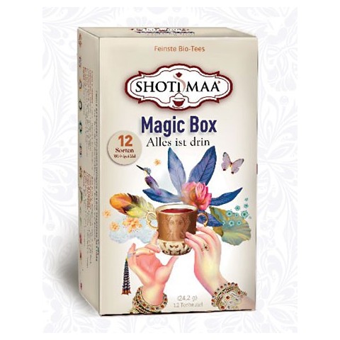 Tējas komplekts Magic Box Chakras Shoti Maa tēja