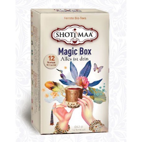 Tējas komplekts Magic Box Chakras Shoti Maa tēja