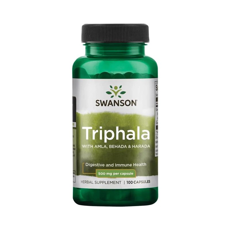 Triphala, Swanson, 500 mg, 100 kapsulas