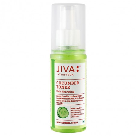 Sejas toniks ar gurķiem Cucumber Water, Jiva Ayurveda, 100ml