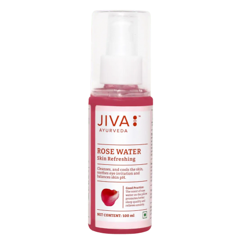 Розовая вода, Джива Аюрведа, 100мл