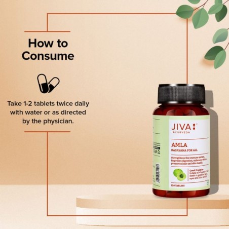 Amla, Jiva Ayurveda, 120 tabletes