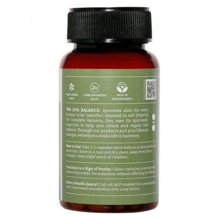 Гилой Гудучи, Jiva Ayurveda, 60 капсул
