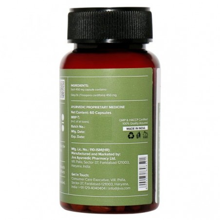 Гилой Гудучи, Jiva Ayurveda, 60 капсул