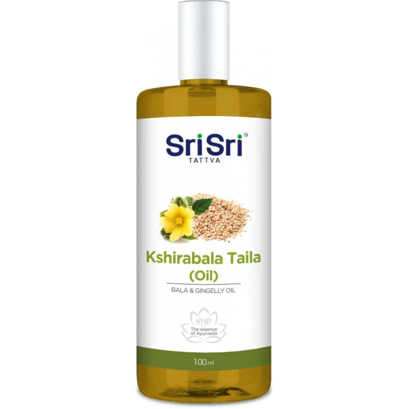 Massage oil for muscles Kshirabala Thaila, Sri Sri Tattva, 100ml