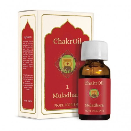 Ēteriskā eļļa Chakra 1 Muladhara, Fiore D'Oriente, 10 ml.