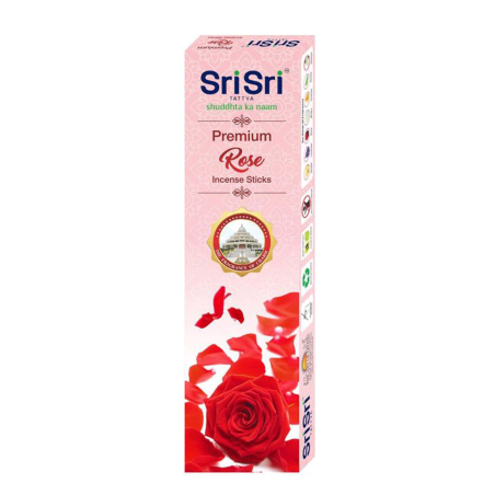 Incense sticks Rose, Sri Sri Tattva, 20g