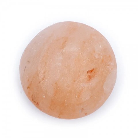 Round Himalayan salt soap-deodorant and massage stone