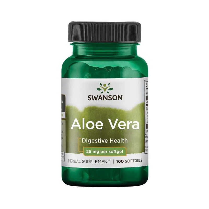 Экстракт Aloe Vera, Swanson, 25 мкг, 100 капсул