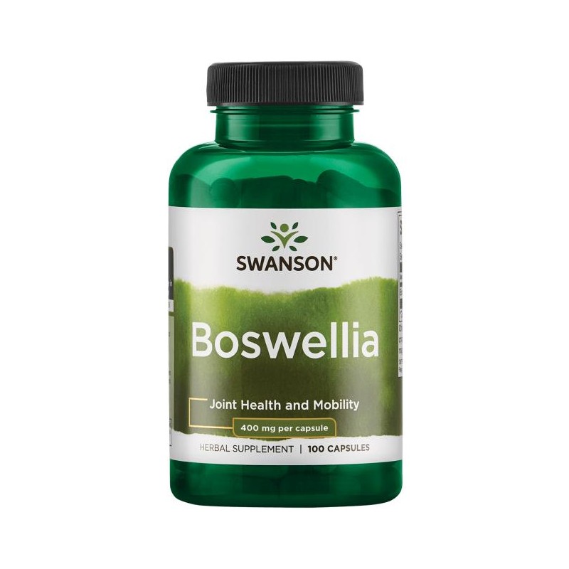 Boswellia powder, Swanson, 400mcg, 100 capsules