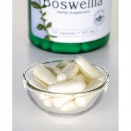 Порошок босвеллии Boswellia, Swanson, 400 мкг, 100 капсул