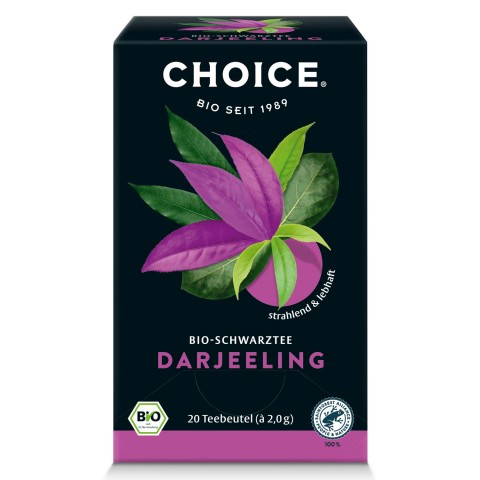 Melnā tēja Darjeeling, Choice Yogi Tea, 20 paciņas