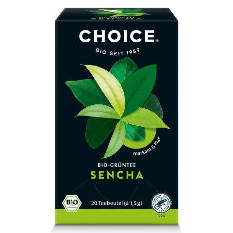 Zaļā tēja Sencha, Choice Yogi Tea, 20 maisiņi