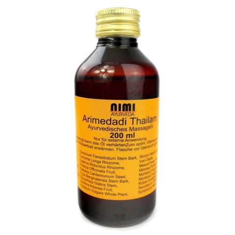 Galvas masāžas eļļa Arimedadi, Nimi Ayurveda, 200 ml