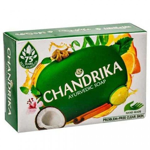 Ayurvedic herbal soap Chandrika, 75 g