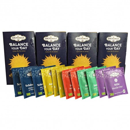 Чайный набор для ежедневного баланса Mix-Pack, Shoti Maa Tea, 12 пакетиков