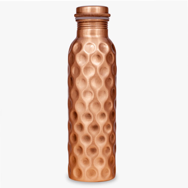 Copper drinker-bottle Diamond, Govinda, 950ml