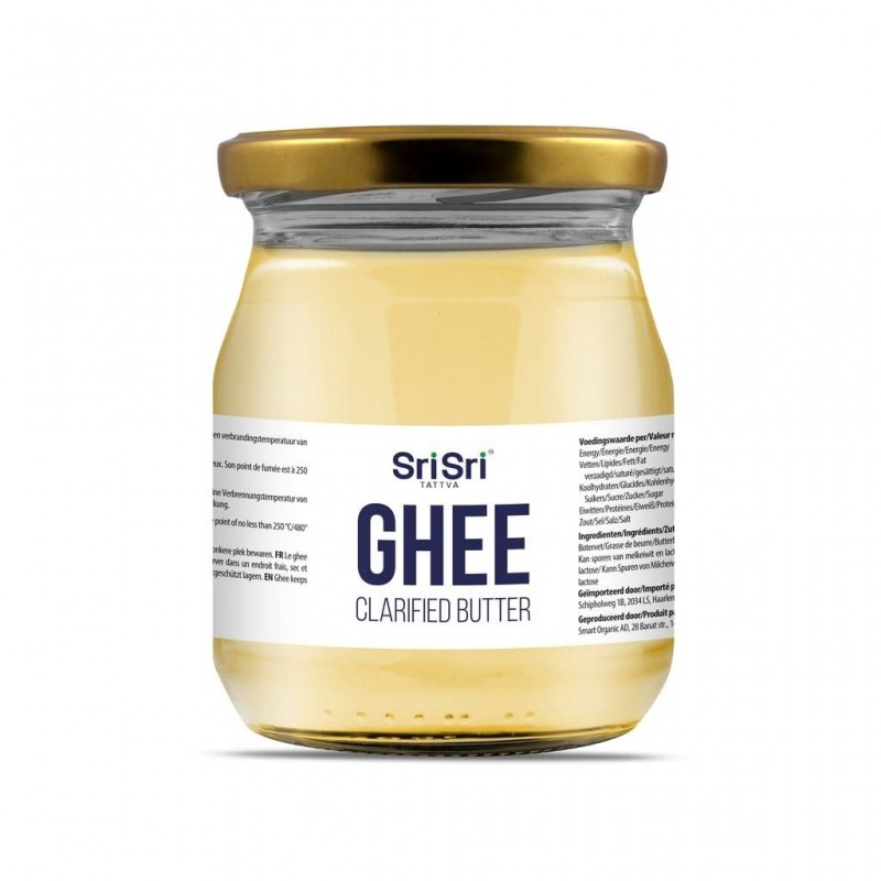 Izkausēts gī sviests Ghee, Sri Sri Tattva, 540g Izkausēts gī sviests Ghee, Sri Sri Tattva, 540g