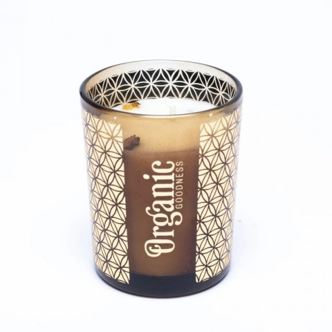 Scented soy wax candle Frankincense & Myrrh, Organic Goodness