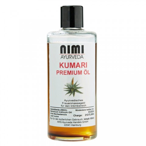 Sieviešu masāžas eļļa Kumari Oil, Nimi Ayurveda, 30 ml