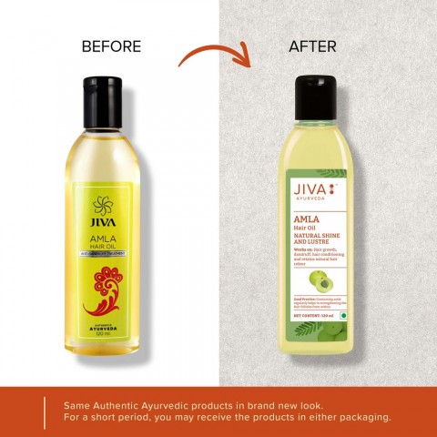 Nourishing hair oil Amla, Jiva Ayurveda, 200ml