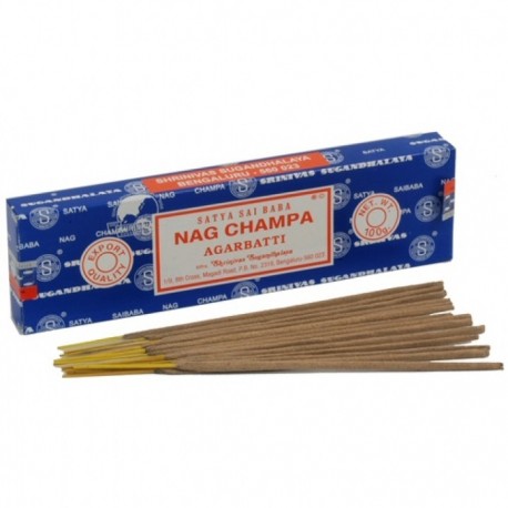 Nag Champa Satya Sai Baba Agarbatti vīraka kociņi, 40 g