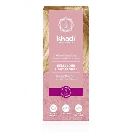 Vegetable light or gray hair dye Light Blonde, Khadi Naturprodukte, 100g