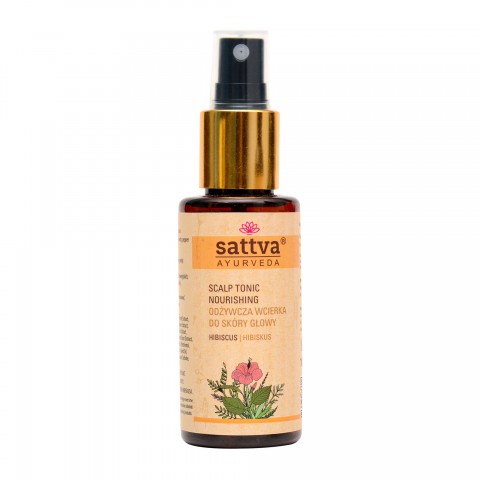 Hair and scalp tonic with hibiscus, Sattva Ayurveda, 100ml