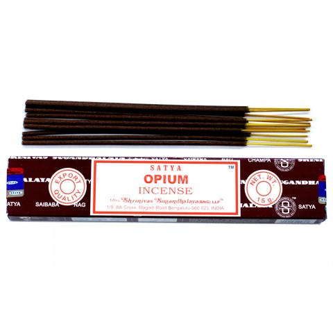 Incense sticks Opium, Satya, 15g