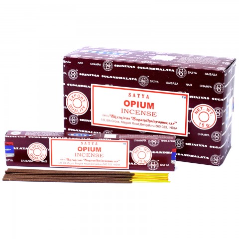 Incense sticks Opium, Satya, 15g