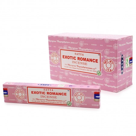 Incense sticks Exotic Romance, Satya, 15g