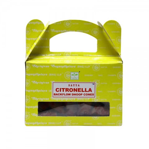 Waterfall Effect Backflow cones Citronella, Satya, 75g