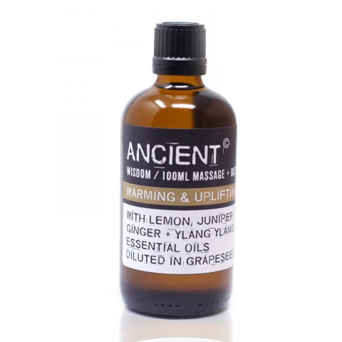 Warming and uplifting massage oil, Ancient, 100 ml
