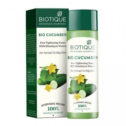 Тоник для лица для всех типов кожи Bio Cucumber, Biotique, 120мл