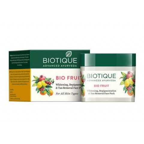 Осветляющая маска для лица Bio Fruit, Biotique, 75г